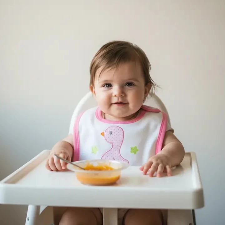 Su Geçirmez Bebek Mama Önlüğü