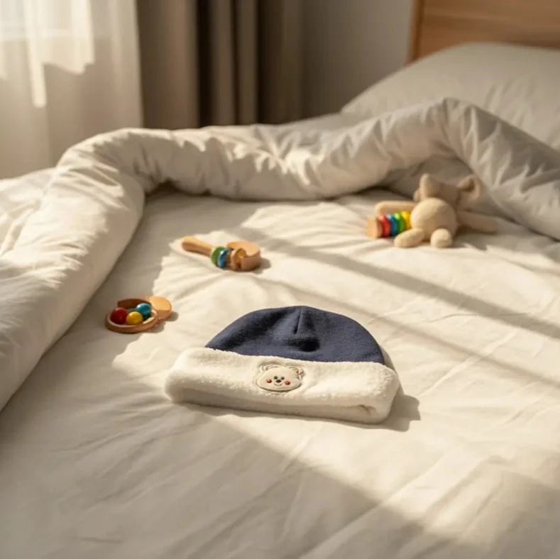 UV Korumalı Bebek Şapkası