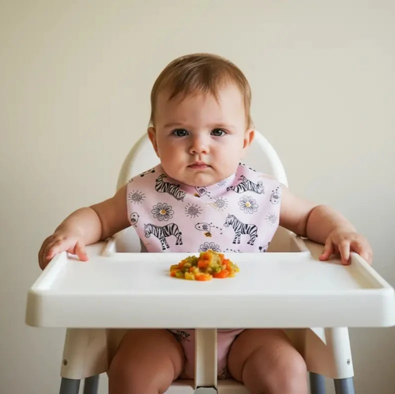 Su Geçirmez Bebek Mama Önlüğü