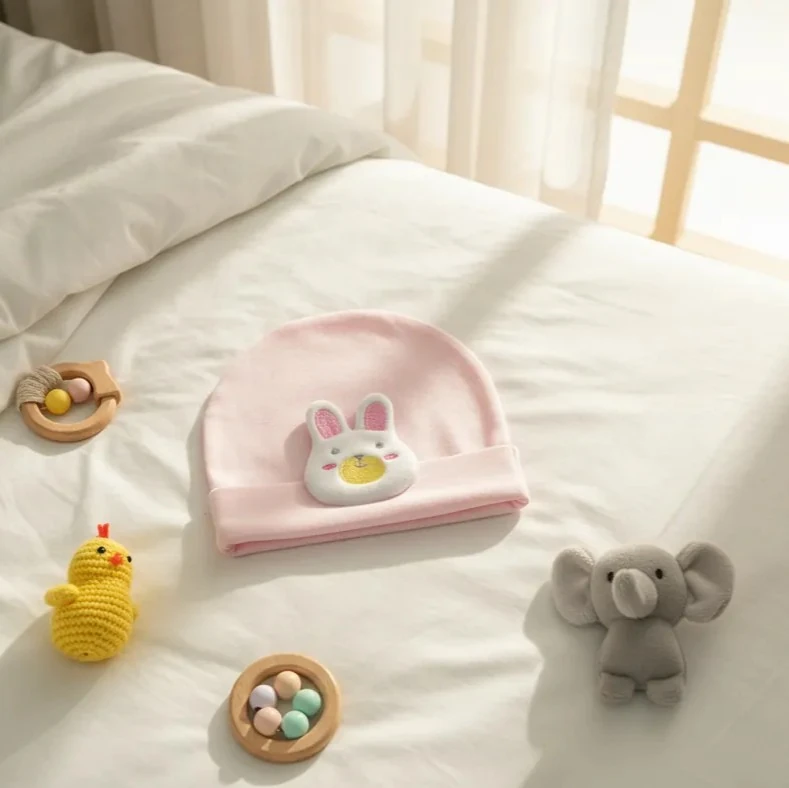 UV Korumalı Bebek Şapkası