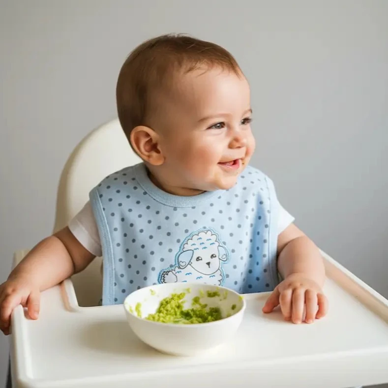 Su Geçirmez Bebek Mama Önlüğü