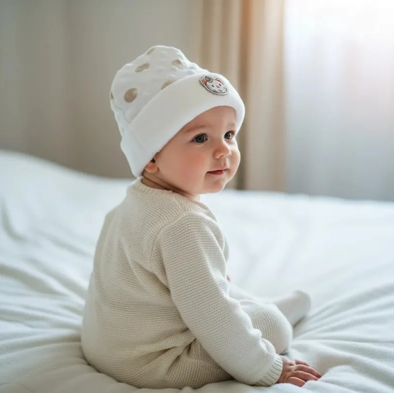 UV Korumalı Bebek Şapkası