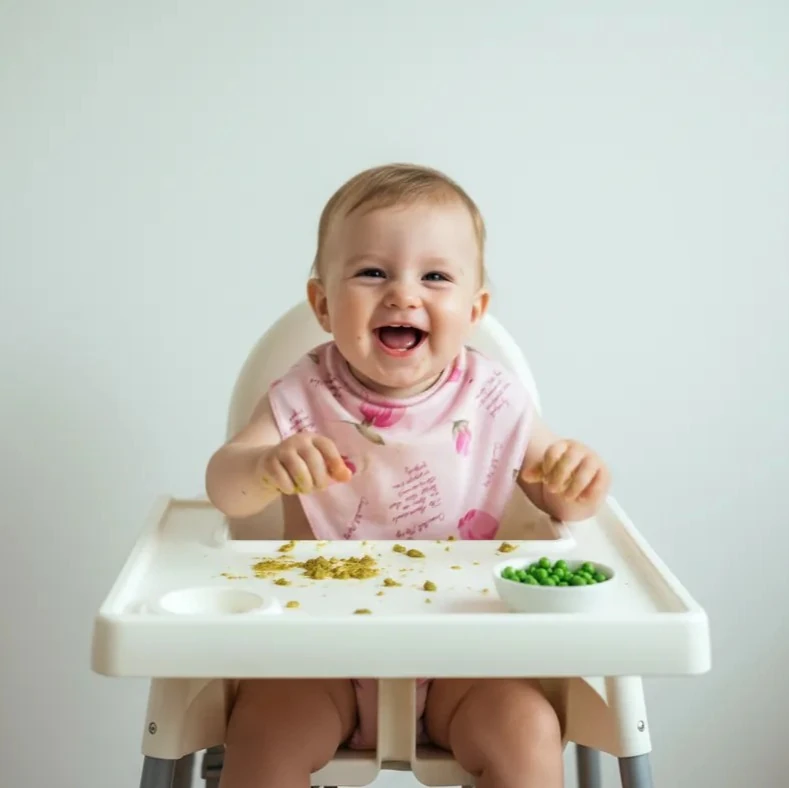 Su Geçirmez Bebek Mama Önlüğü
