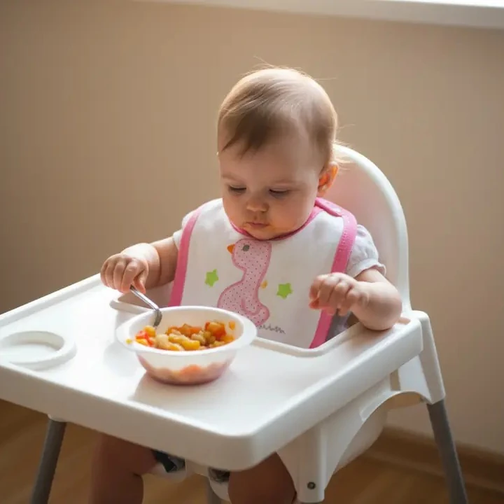 Su Geçirmez Bebek Mama Önlüğü