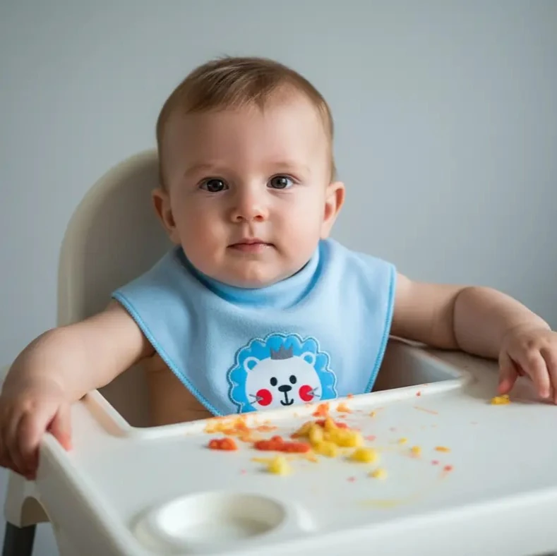 Su Geçirmez Bebek Mama Önlüğü