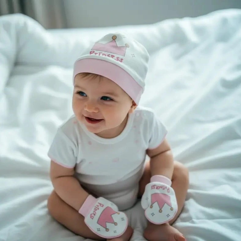 UV Korumalı Bebek Şapkası