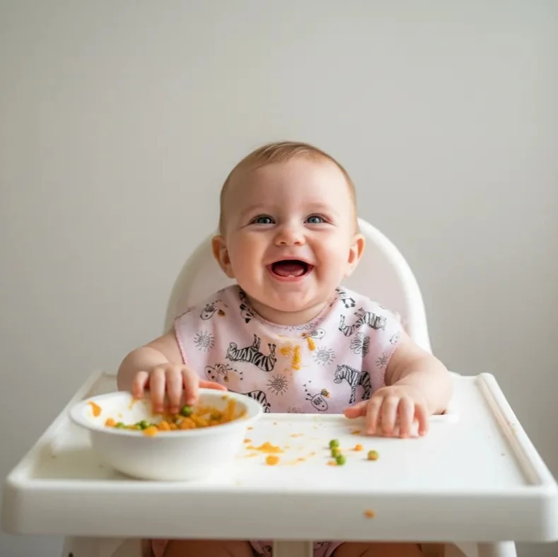 Su Geçirmez Bebek Mama Önlüğü