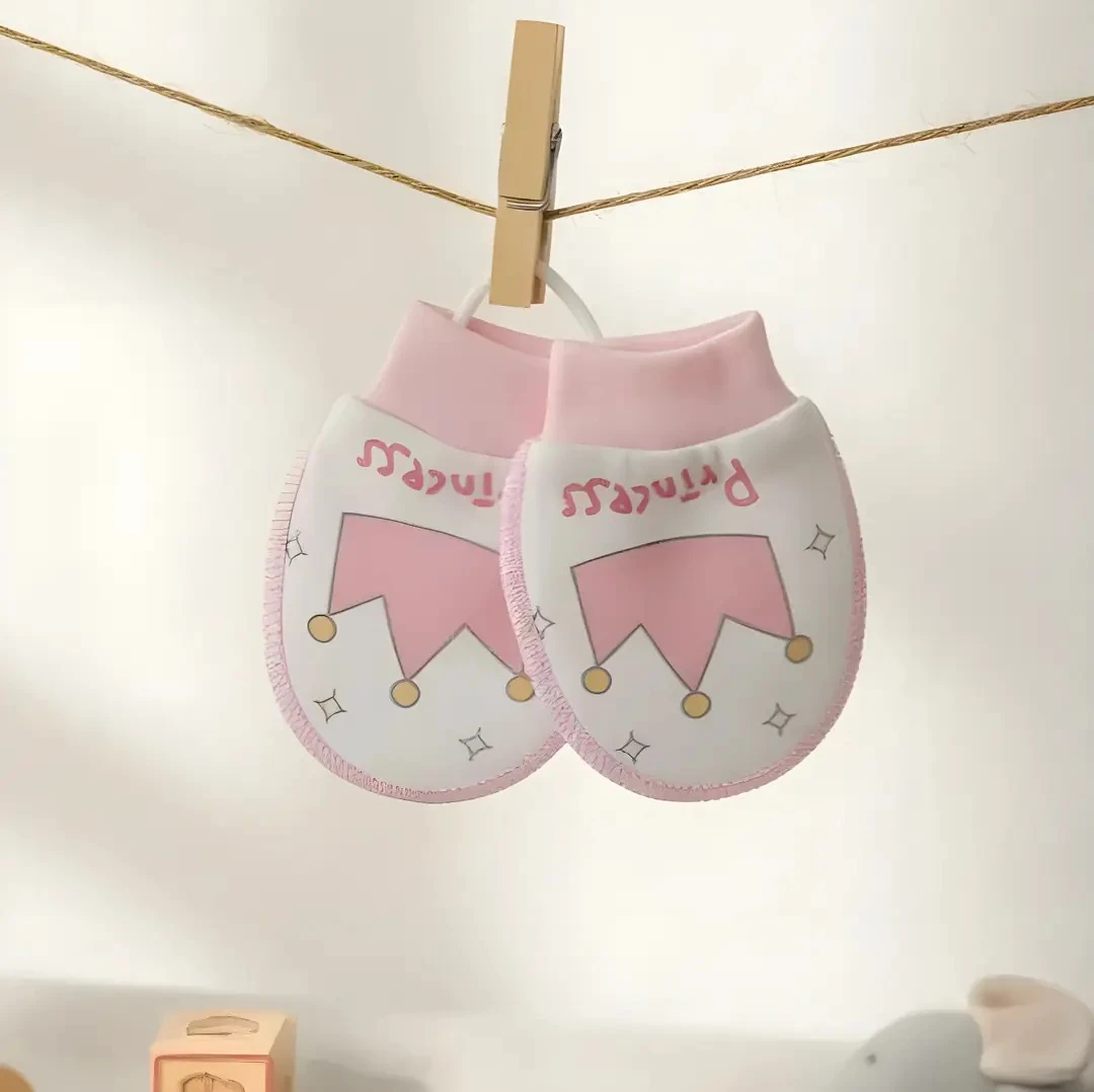 Prince & Princess Pamuklu Bebek Eldiveni