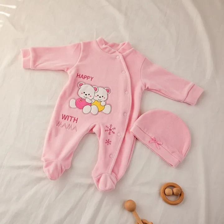 Organik Pamuk Bebek Tulum