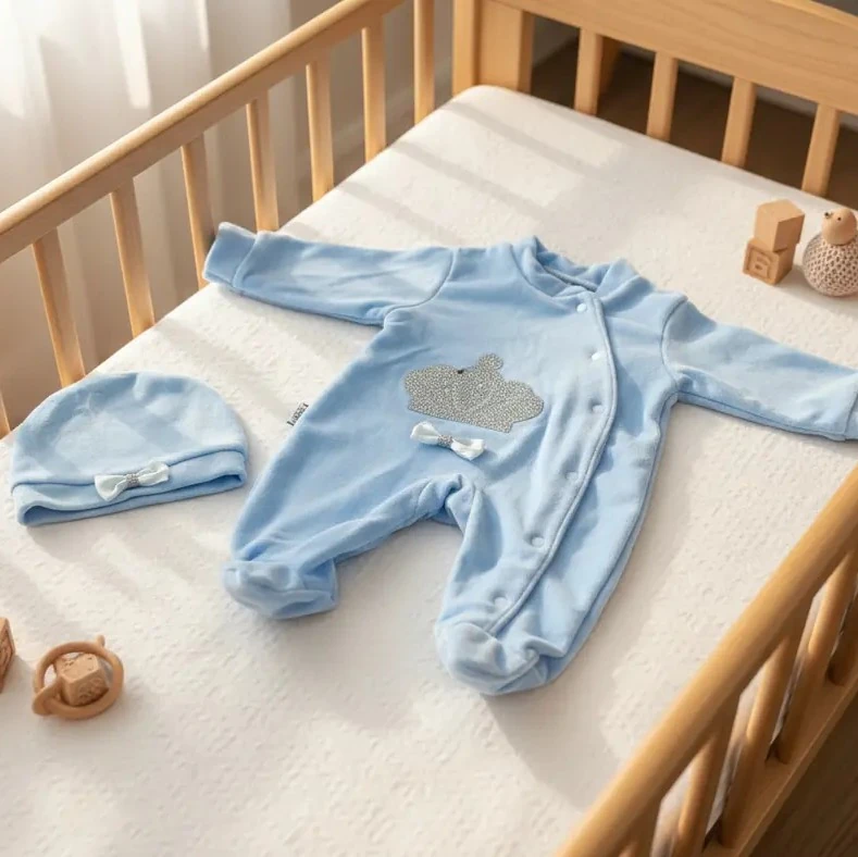 Organik Pamuk Bebek Tulum