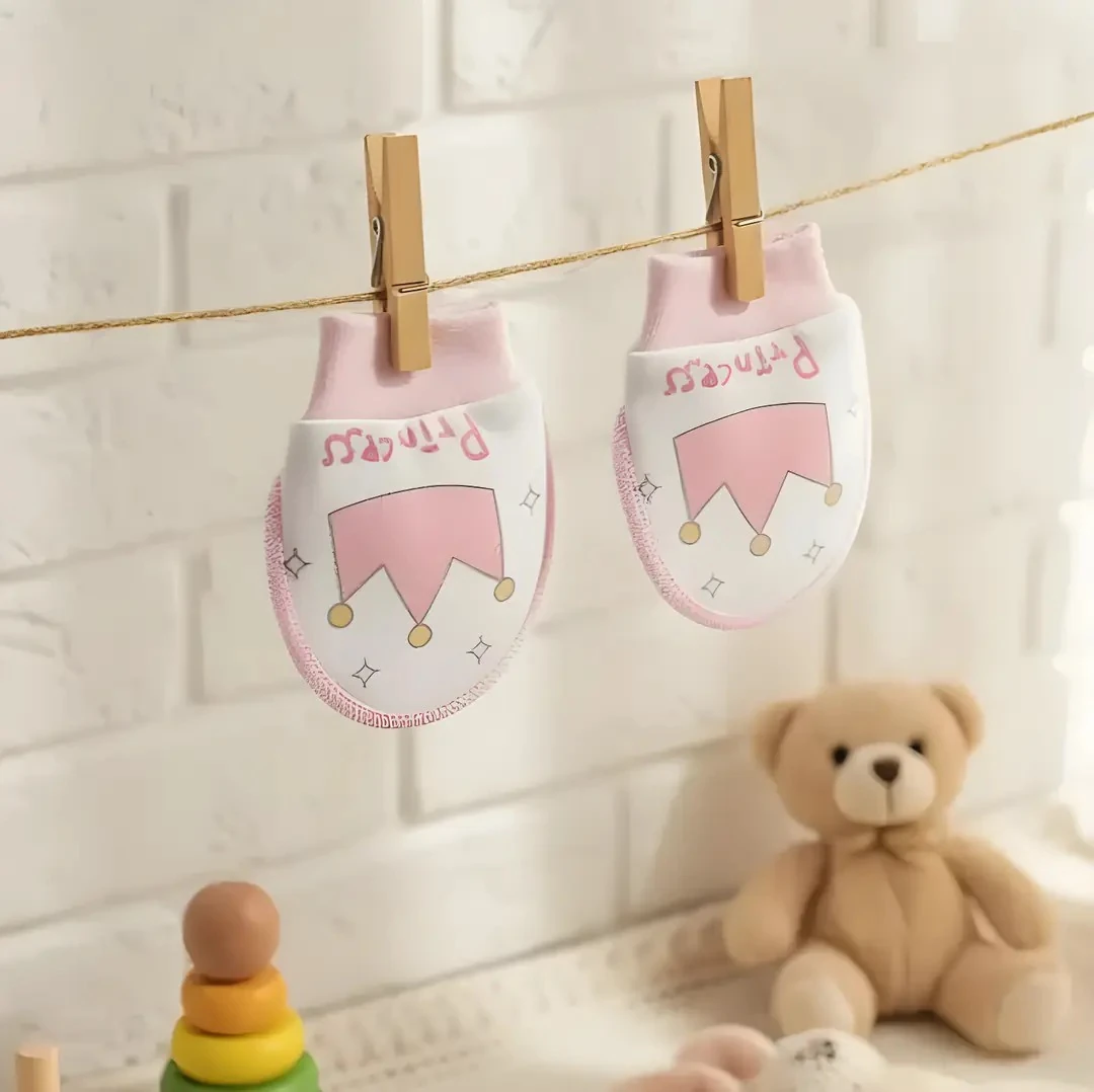 Prince & Princess Pamuklu Bebek Eldiveni