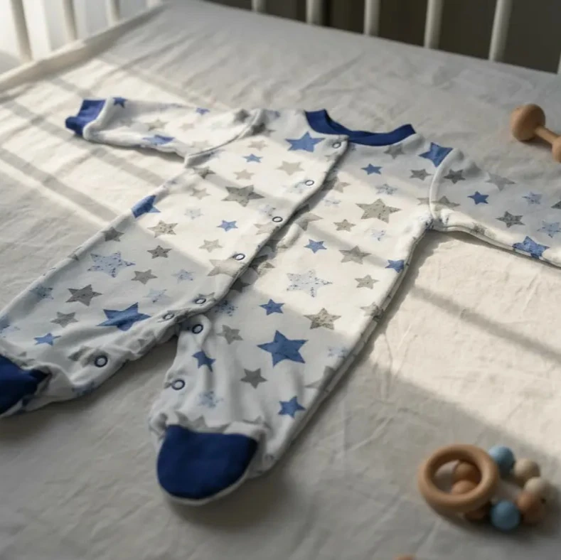 Organik Pamuk Bebek Tulum