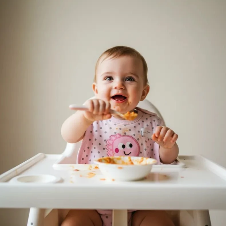 Su Geçirmez Bebek Mama Önlüğü