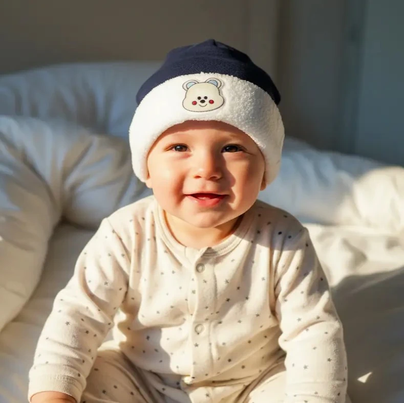 UV Korumalı Bebek Şapkası