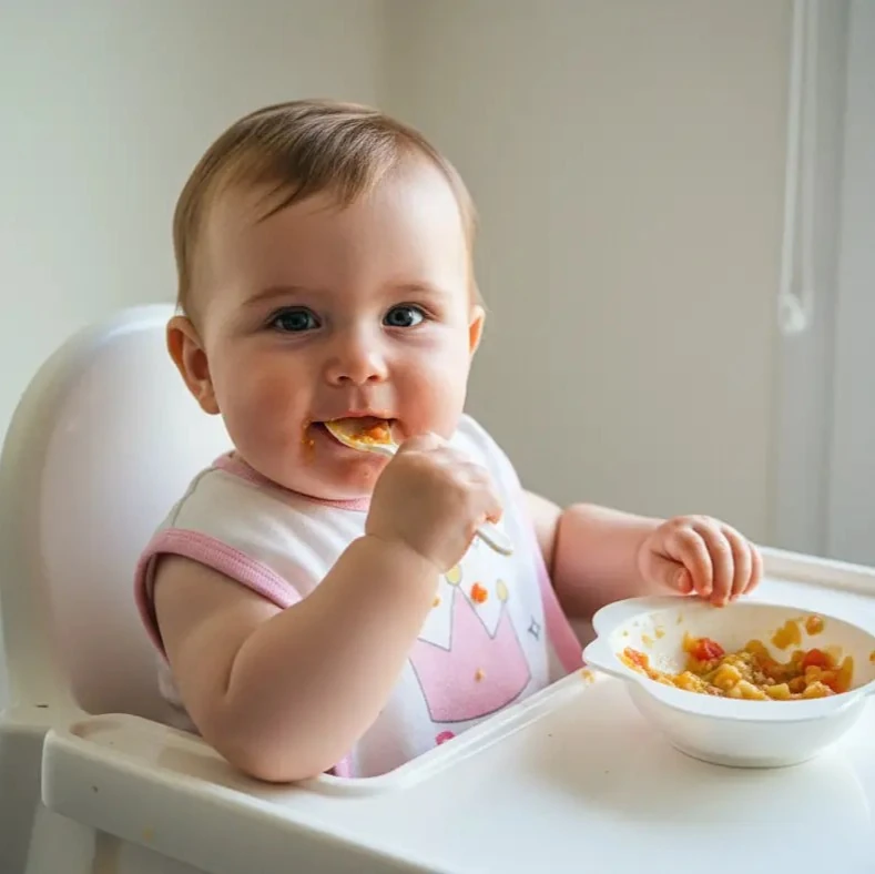 Su Geçirmez Bebek Mama Önlüğü