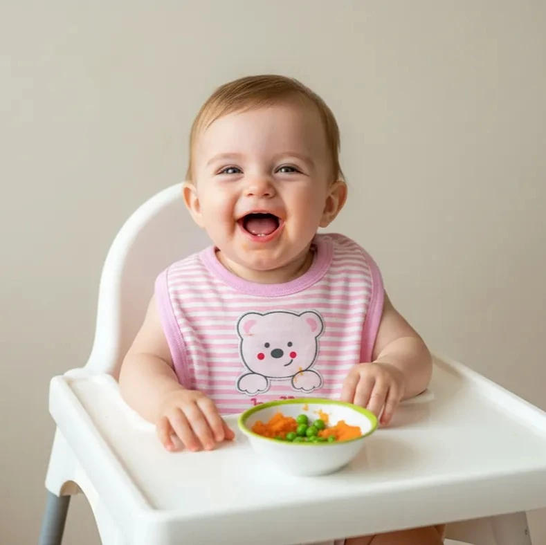 Su Geçirmez Bebek Mama Önlüğü