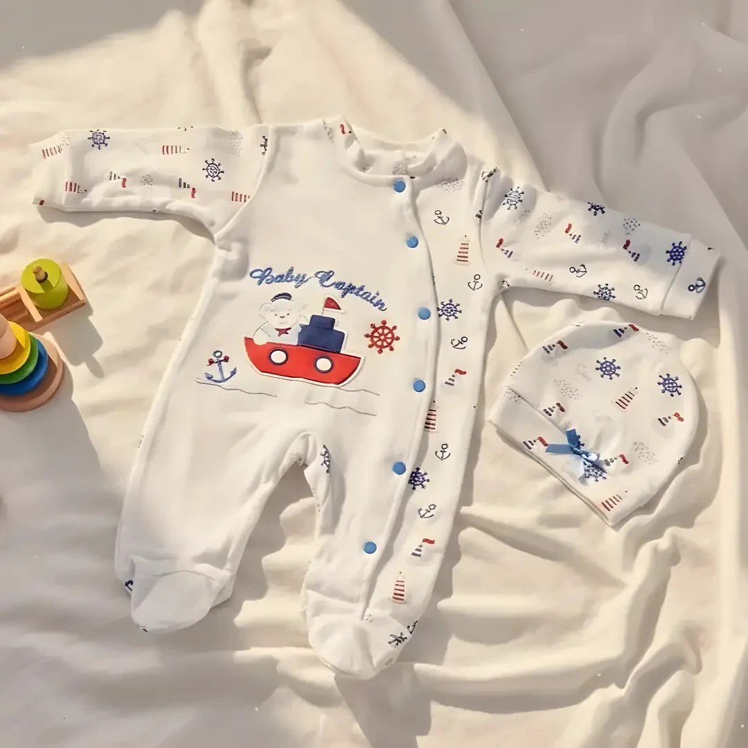 Organik Pamuk Bebek Tulum