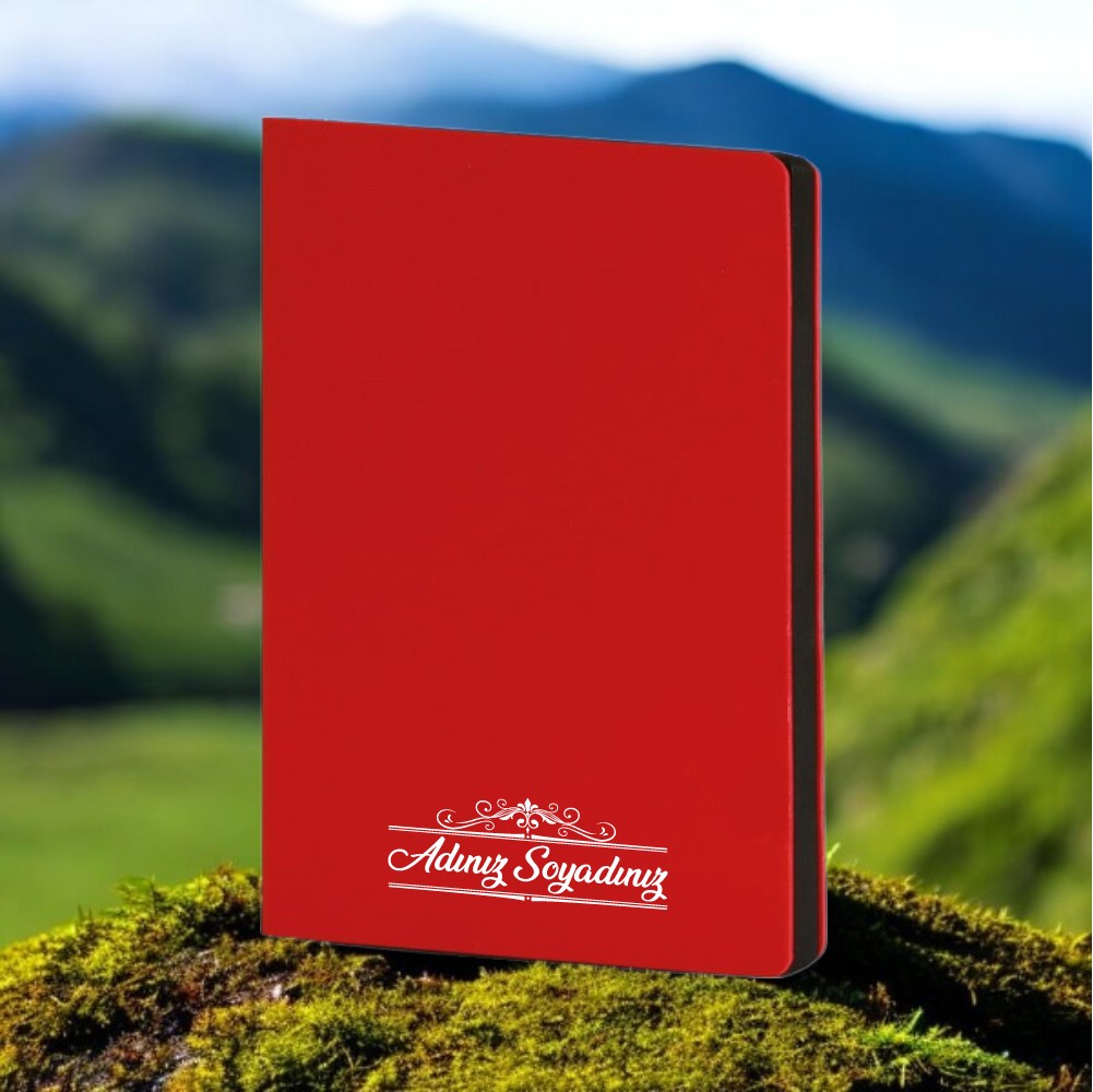 Sarıyer Defter - Kırmızı