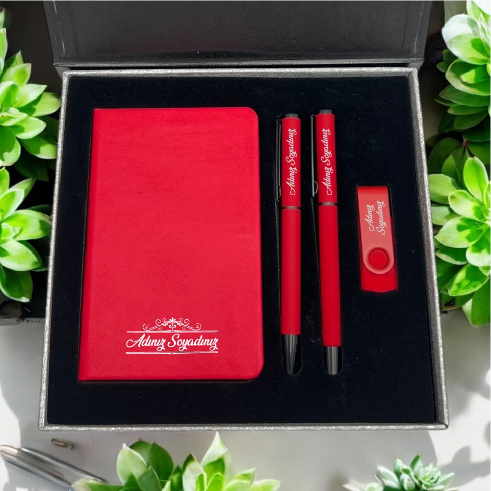Çorum Hediyelik Set - Kırmızı