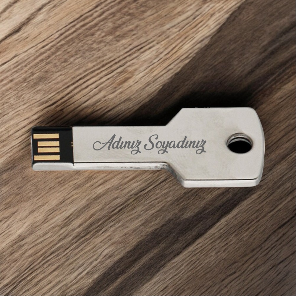 8145-16GB Anahtar Metal USB Bellek