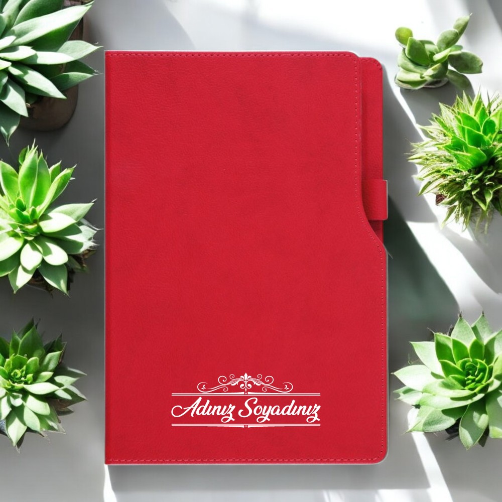 Kısıklı Defter - Kırmızı
