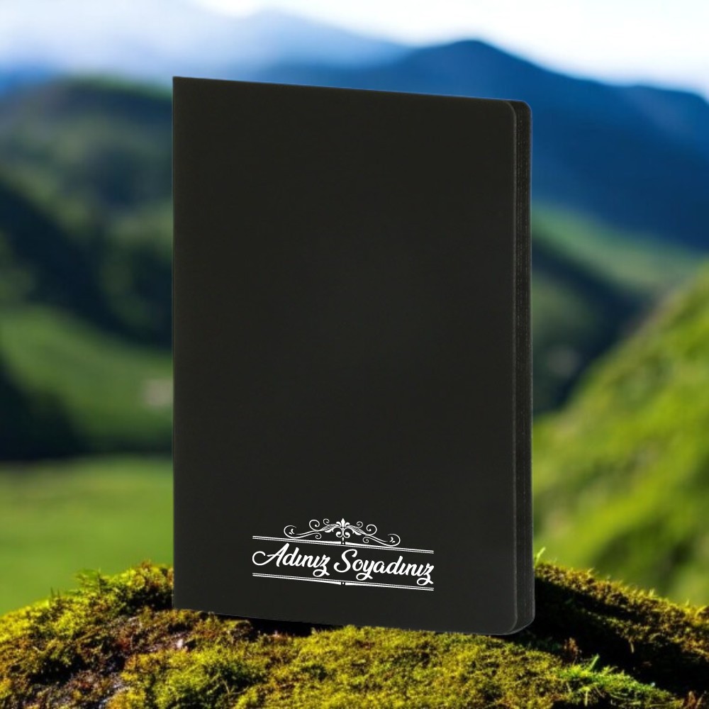 Sarıyer Defter - Siyah