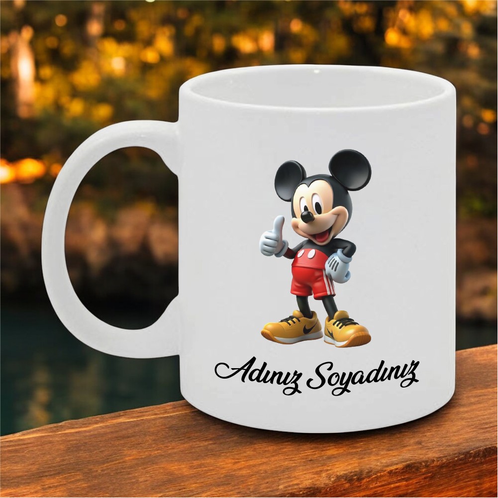 Micky Mouse Tasarımlı Kupa Bardak