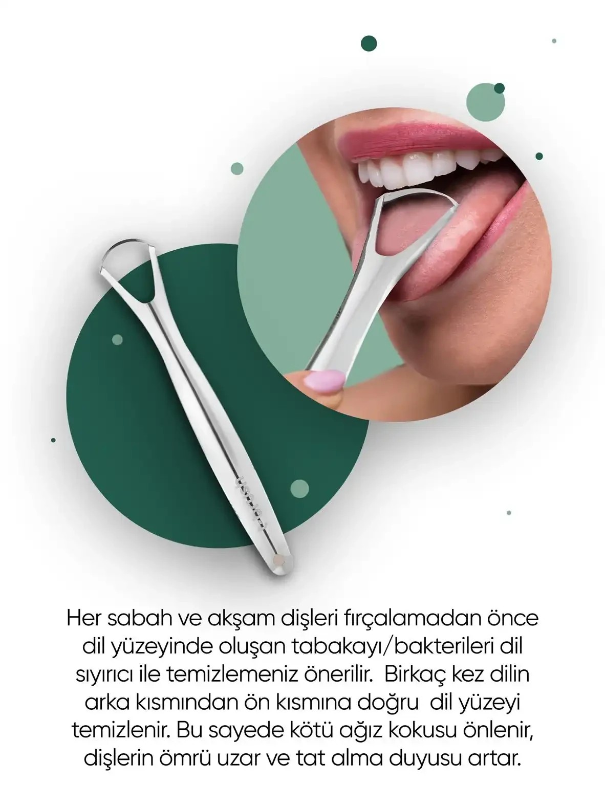 T-Brush Dil Sıyırıcısı + Diş Silgisi + Dil Sıyırıcı ve Diş Silgisi Kutusu