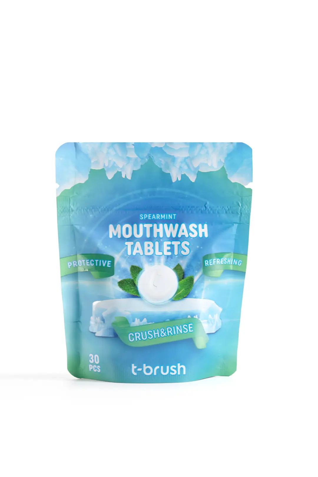 T-Brush Nane Aromalı Ağız Çalkalama Tableti 30 Tablet