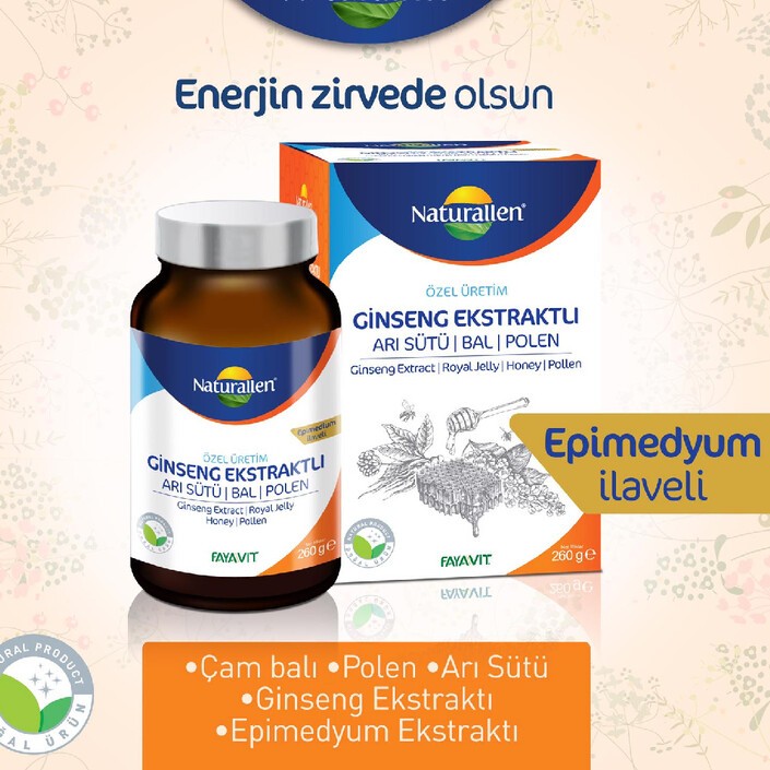 Naturallen Ginseng Ekstraktlı Karışım ( 2'Li )