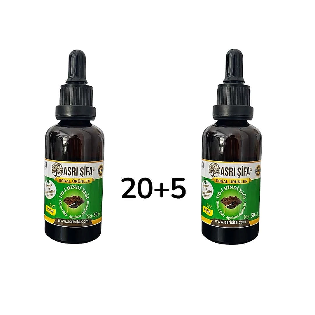 50ml Udi Hindi Yağı 20+5 paketi