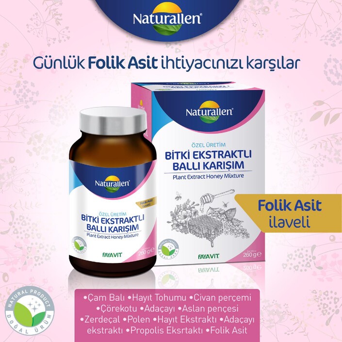 Naturallen Ballı Bitki Ekstraktlı Karışım (Bayanlar)