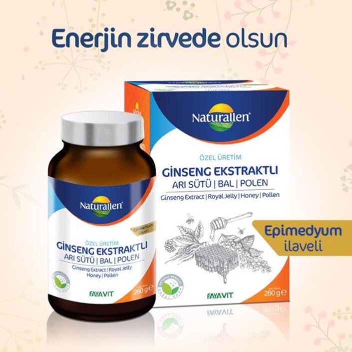 Naturallen Ginseng Ekstraktlı Karışım (Erkekler)