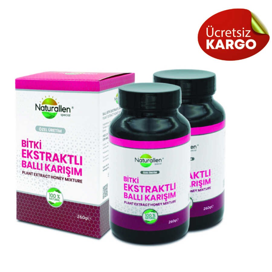 Naturallen Ballı Bitki Ekstraktlı Karışım (2'Li)