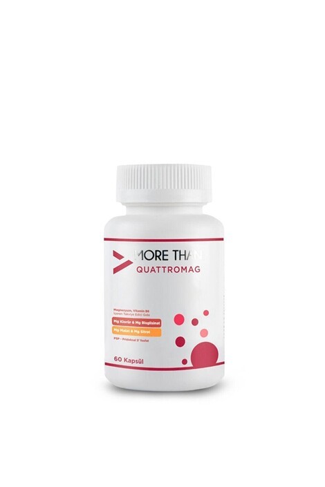 More Than Quattromag (magnezyum Klorür, Bisglisinat, Malat, Sitrat)
