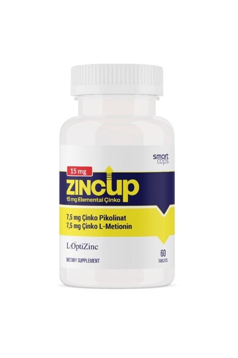 Smartcaps Zincup 15mg Elementel Çinko