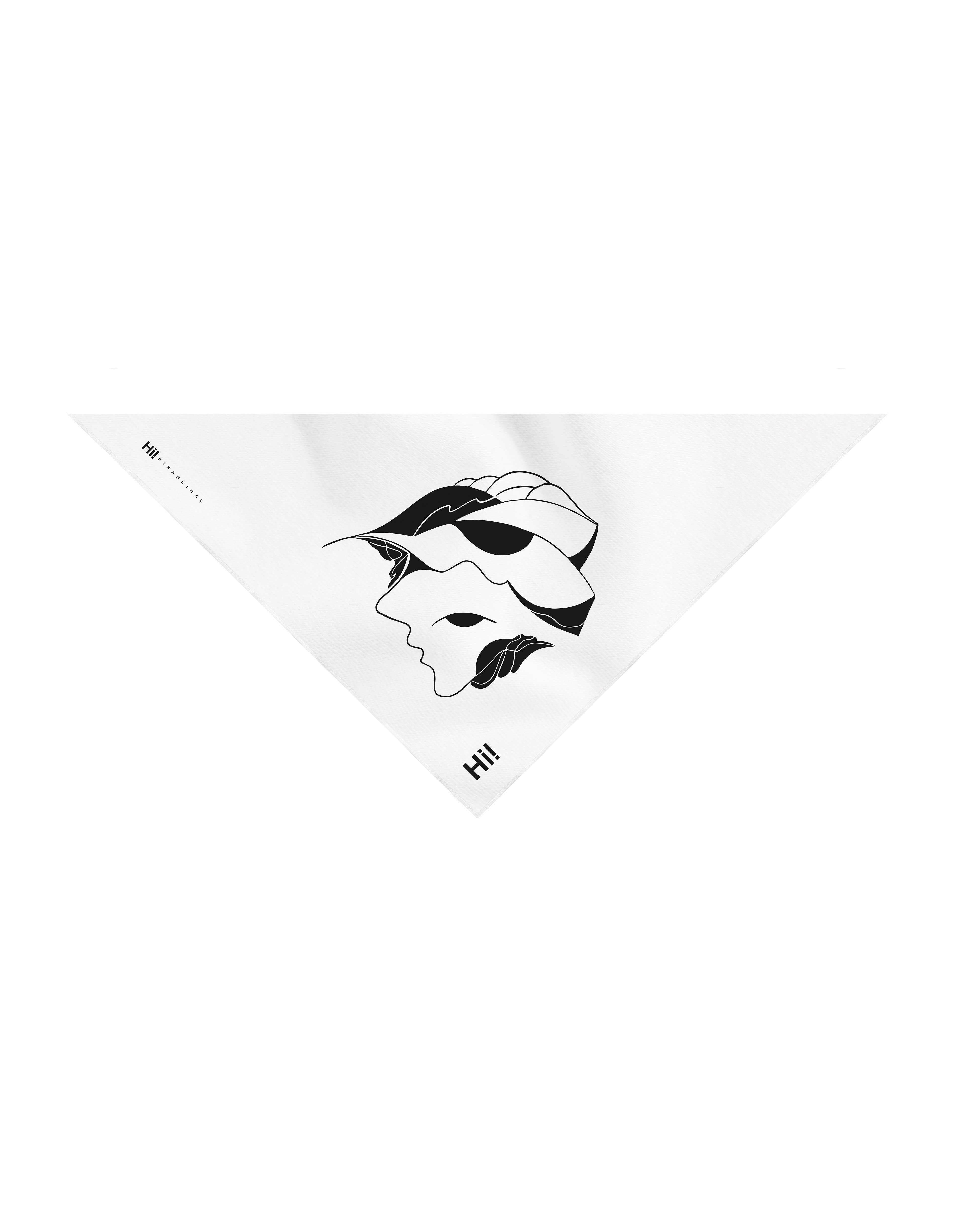 Hi! BERLiN // ÜÇGEN PAMUK BANDANA