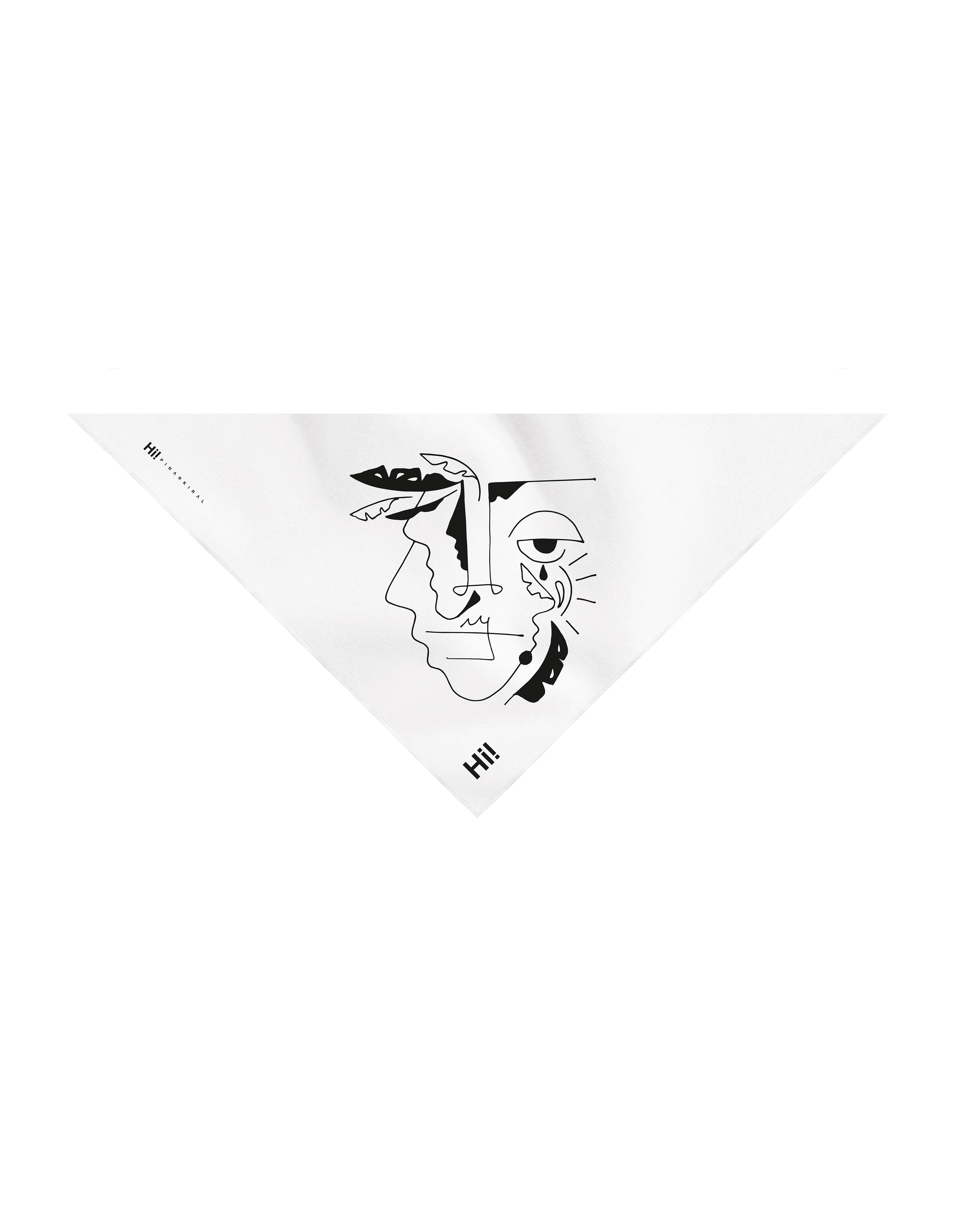 Hi! KABUL // ÜÇGEN PAMUK BANDANA