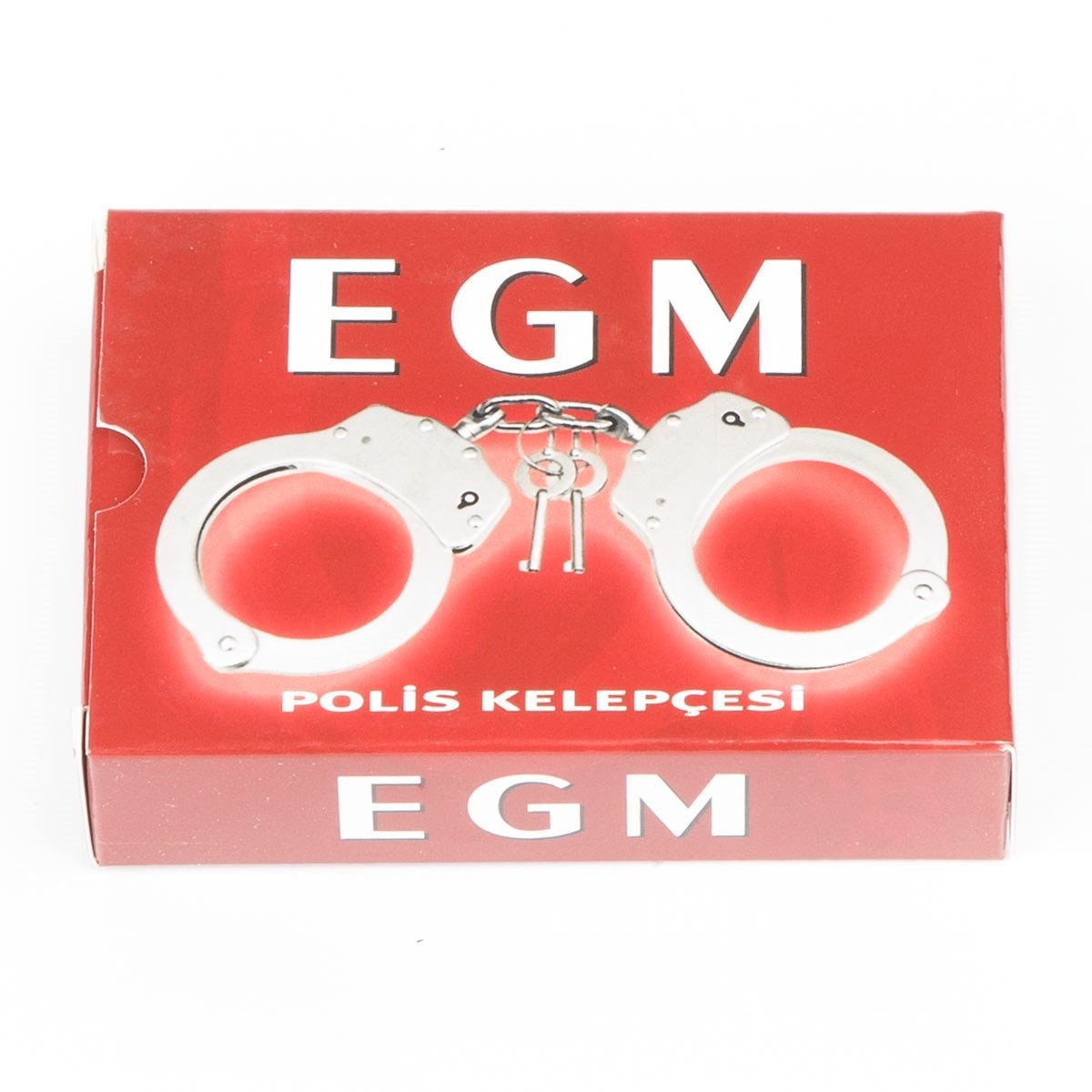 EGM Metal Zincirli Polis Kelepçesi Krom