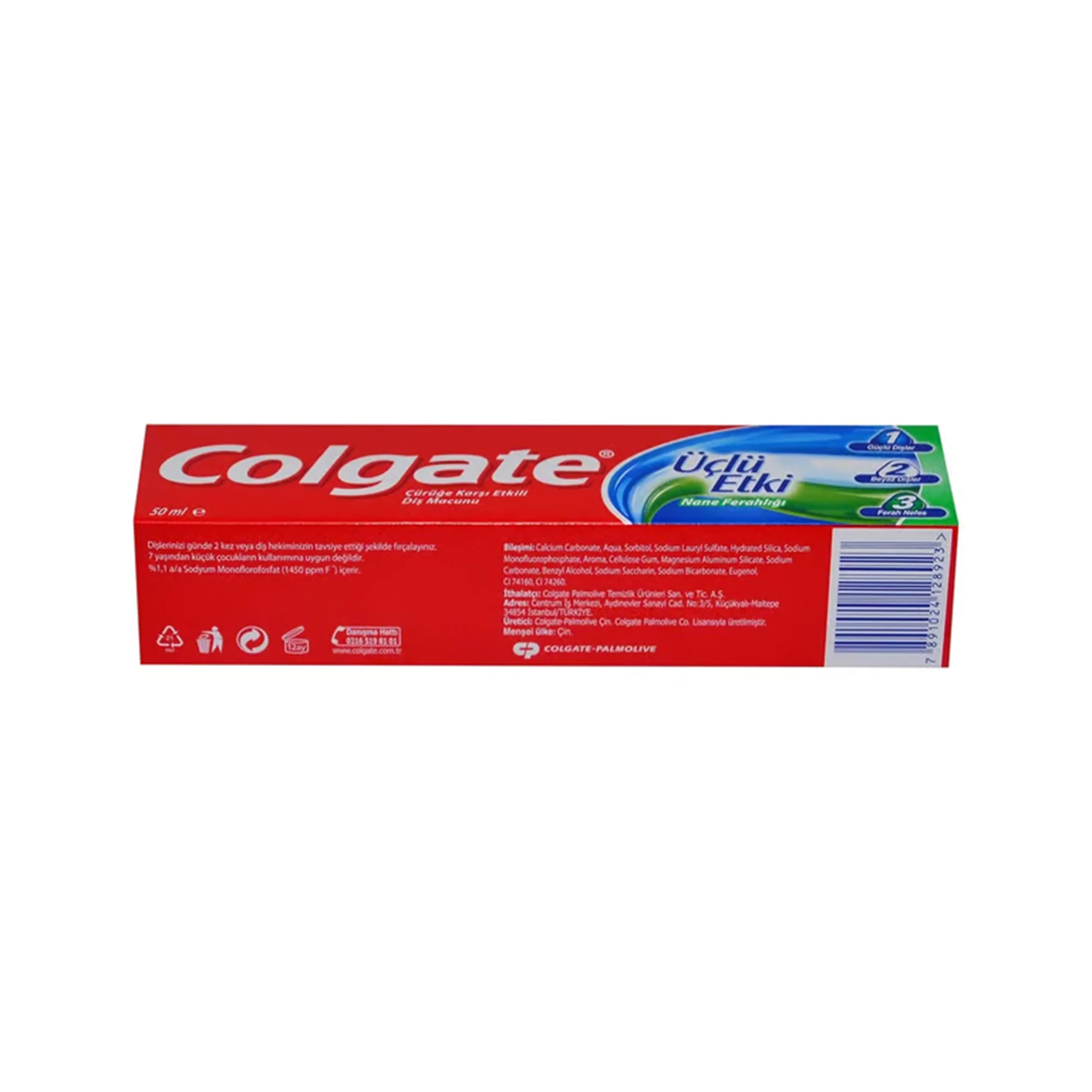 89 Colgate Colgate Diş Macunu 50ml Üçlü Etki
