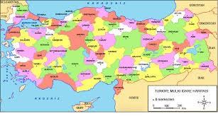 Türkiye haritası üzerinden askerlere ücretsiz uçak bileti verilen iller konumlarına bakabilirsiniz.