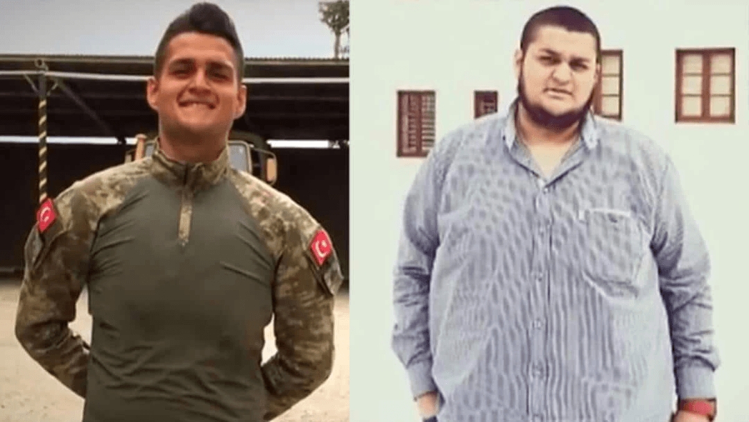 Askere gidebilmek için kendine söz veren Arif Düzcan, düzenli spor yaptı ve diyetini hiç bozmadı. Sonuç; 10 ayda 100 kilo vererek, formda bir asker oldu.