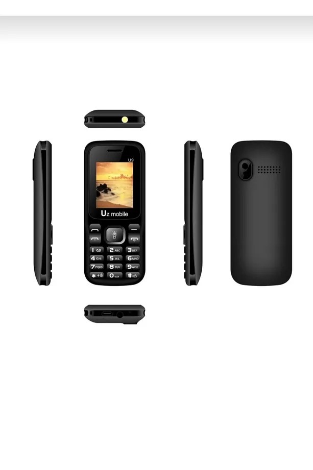 UZ Mobile X Tuşlu Asker Telefonu Siyah