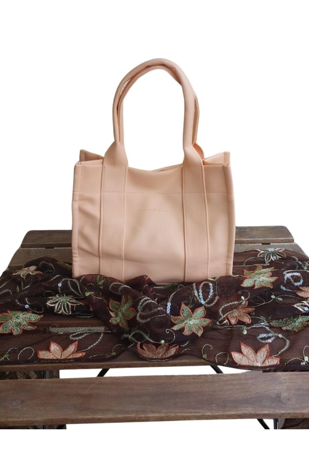 Askılı Tote Çanta