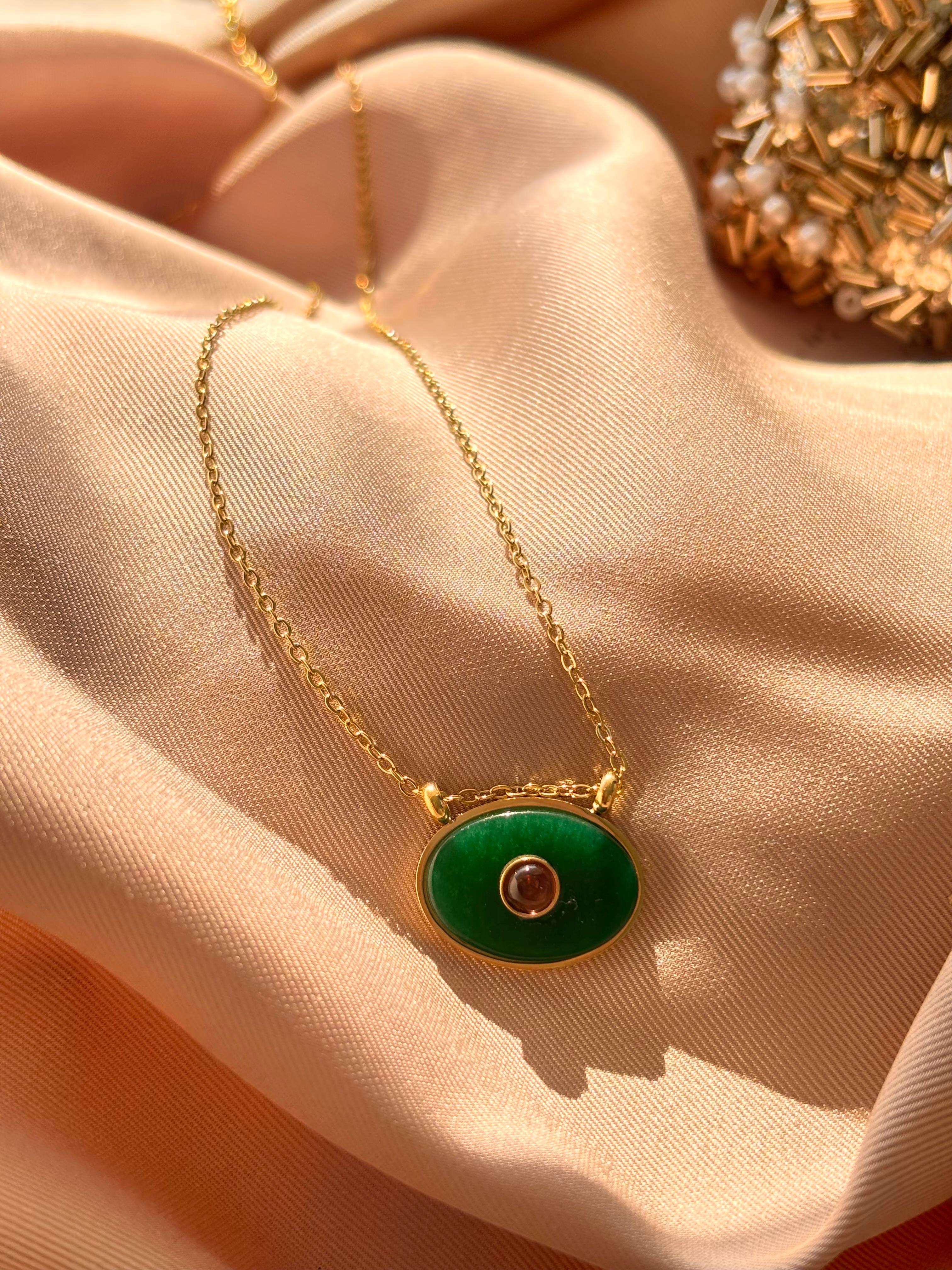 Yeşil Göz Kolye