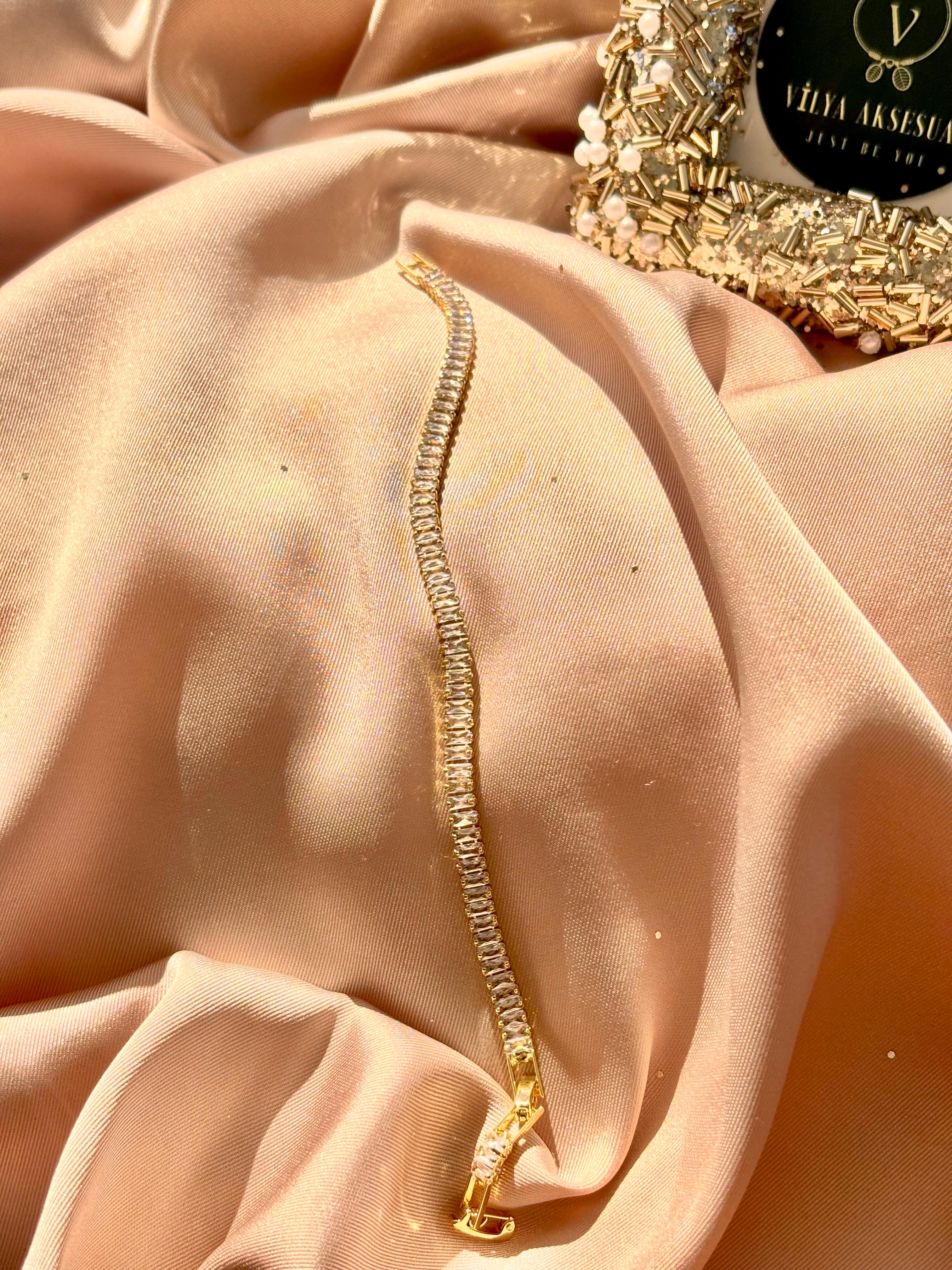 Su Yolu Altın Sarısı Bileklik