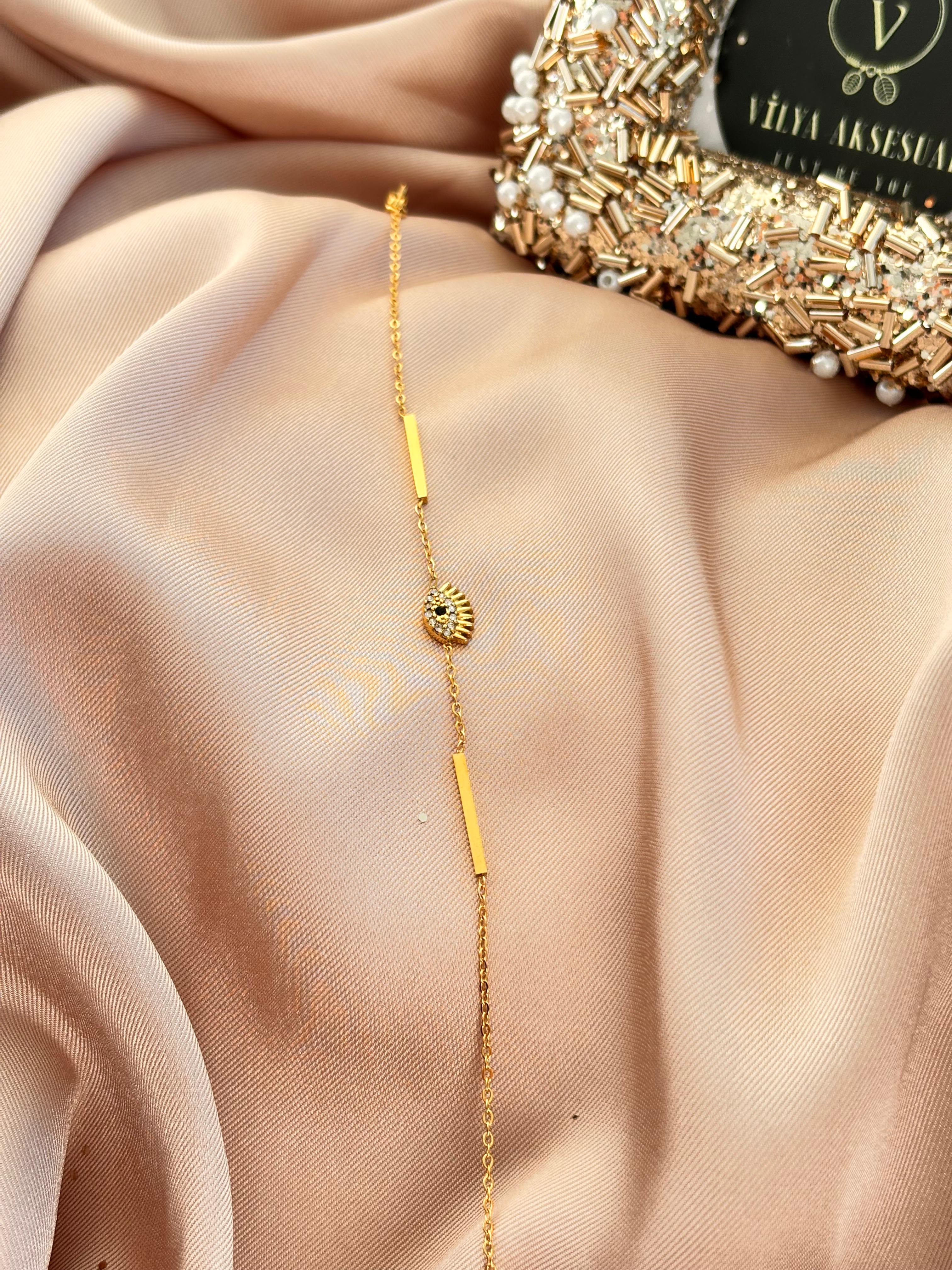 İnce Zincir Göz Bileklik