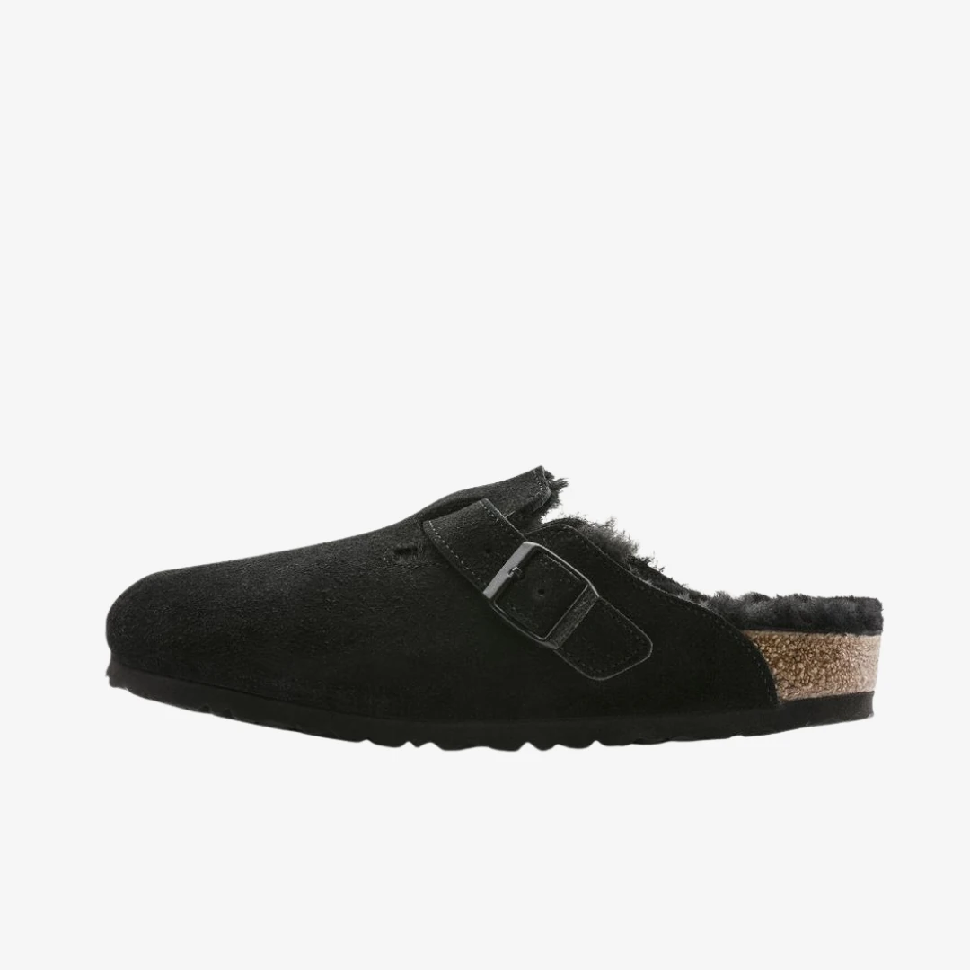 Boston Kürklü Siyah