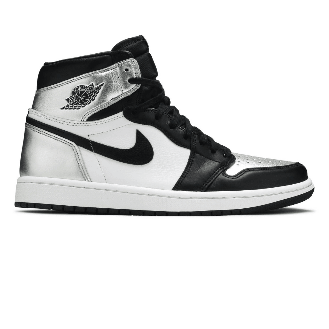 Air Jordan 1 Retro High Silver Toe