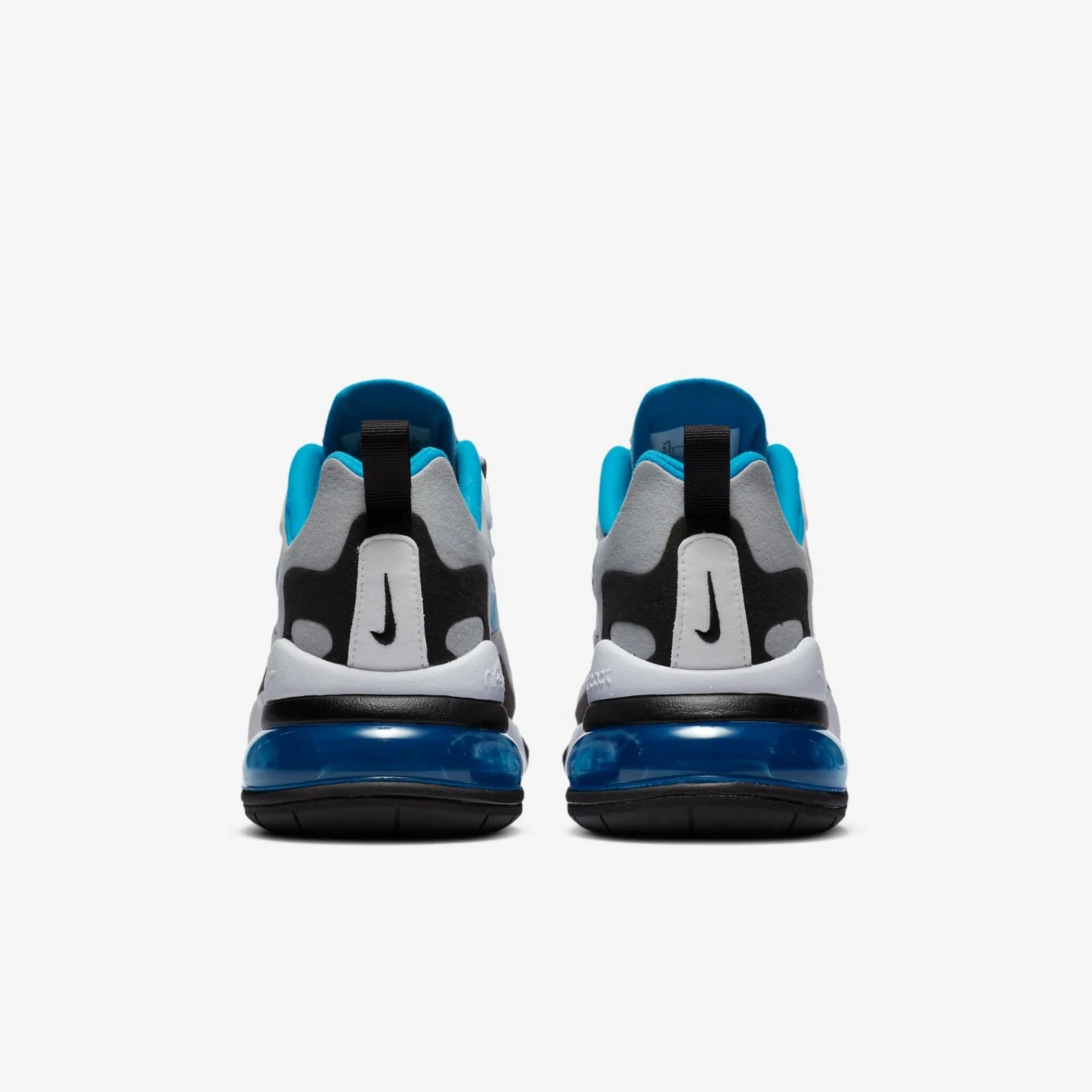 Air Max 270 React - White and Blue